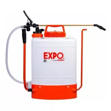 Fumigadora Manual De Mochila Expo Swissmex 489055 20 Litros Color Blanco Con Naranja