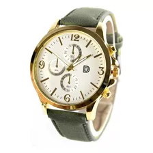 Reloj Pulsera De Cuero Para Hombre, Modelo Oslom, Oferta!