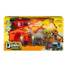 Playset Dino World Campamento Dinosaurio Ar1 552 Ellobo