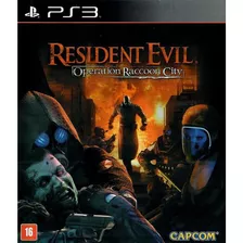 Resident Evil Operação Raccoon City Playstation 3 Vga