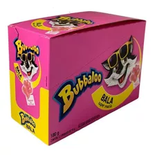 Bala Bubbaloo Super Macia Patinhas Tutti-frutti 12undx15g