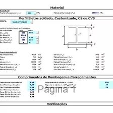 Dimensionamento De Estruturas Metálicas