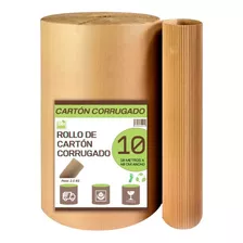 Rollo De Carton Papel Corrugado Empaque 10m X 40cm O 2.5 Kg