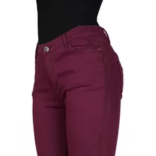 Pantalón Jeans Para Mujer Mezclilla Stretch Casual Moda 401