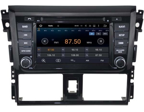 Android Toyota Yaris 2017 Dvd Gps Wifi Bluetooth Radio Touch Foto 2