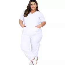 Pijama Cirúrgico Conj Hospitalar Jogger Plus Size Gg Sj