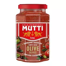 Salsa De Tomate Sugo Olive Mutti 400 Gr Italia
