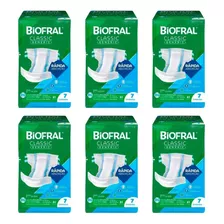 Kit 6 Fraldas Biofral Classic Generic Eg C/7