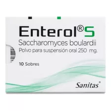 Enterol 10 Sobres Probióticos Saccharomyces Boulardii