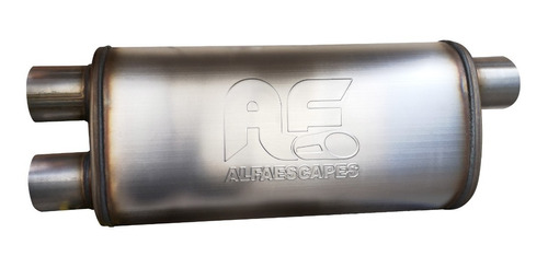 Muffler Silenciador De Alto Flujo Alfaescapes Genesis Swift Foto 2