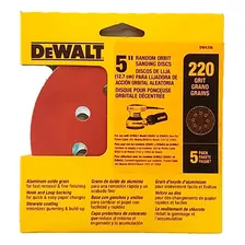 Lixas De 5 Lixadeira Roto Orbital Grão 220 Dw4306 Dewalt