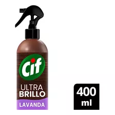 Limpiador Cif Flores De Lavanda Ultra Brillo 400ml Gatillo