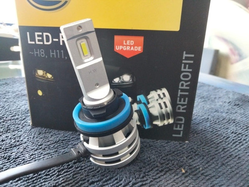 Hella Focos Led Retrofit H11 Plug\u0026play 200% + Luz 6500k Lupa Foto 2