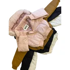 Campera Puffer , Peluche Interno , Importada .