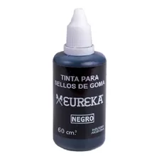 Tinta Sellos Eureka 60 Cc Negra Azul Roja Verde