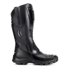 Bota Resgate Bombeiros Cano Alto Save Preto Couro 4046