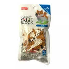 Mini Blocos De Montar Petit Block - Cachorrinho Shiba Inu