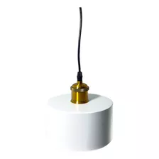 Lámpara Colgante Moderna Blanco Morava E-27 Con Ampolleta