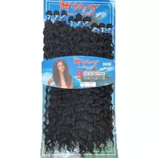 Cabelo Orgânico Cacheado Ondulado Na Tela 80cm/com 300g.