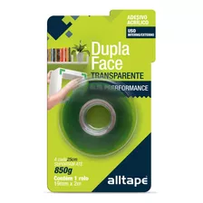 Fita Dupla Face Forte - 19mmx2m - Alltape