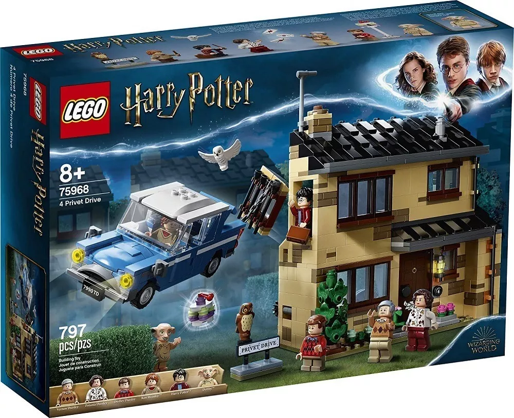 Lego 75968 Harry Potter - 4 Privet Drive - 797 Peças