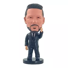 Figura Muñeco De Futbol Dt Simeone 7cm Coleccion Soccerwe