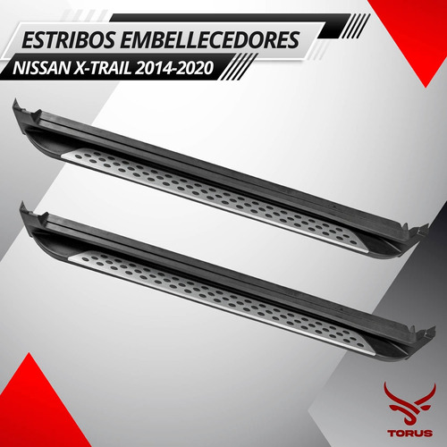 Estribos Nissan Xtrail 2014 2015 2016 2017 2018 2019 2020 Foto 2