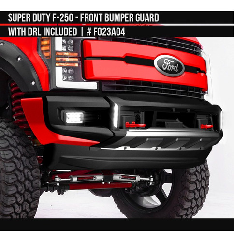 Bumper Delantero Con Drl Para Ford F-250 17/19 Original Ad Foto 2