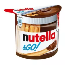 Nutella Go Creme De Avelãs E Biscoito Palito Importado
