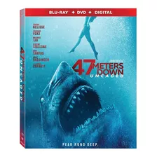 Blu Ray Dvd 47 Meters Down Uncaged Original Estreno 