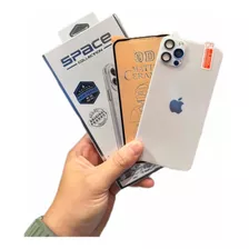 Lente Transformar iPhone 11 No 14 Pro + Case Borda Achatada