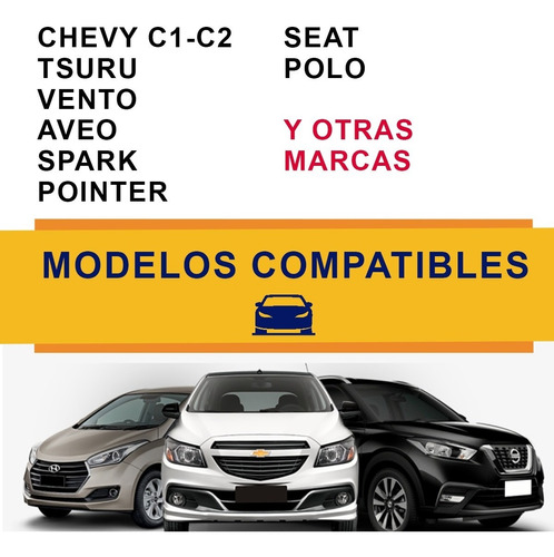 Focos Chevrolet Matiz 2011-2015 Hiperled Delanteros 3 Caras Foto 10