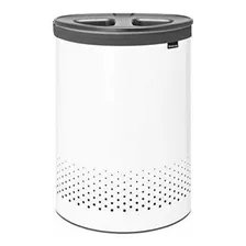 Brabantia Premium - Cesto De Lavandería Grande, 2 Secciones