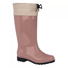 Botas De Lluvia Melissa Resistente Al Agua Rosa Pink Nieve