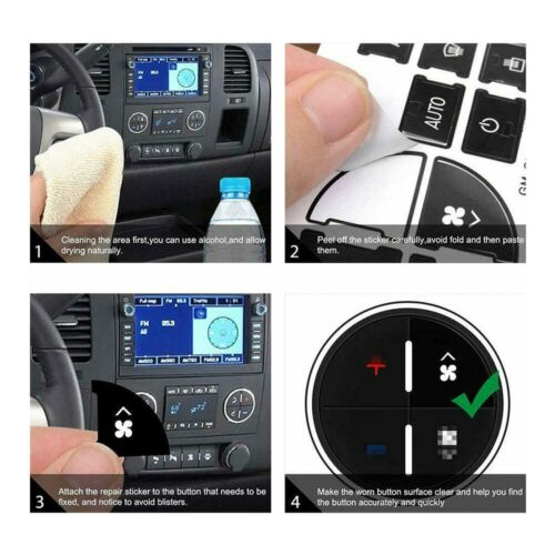 For Chevrolet Gmc Saturn Buick Radio Control Ac Dash But Oad Foto 9