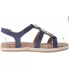 Sandalias Tommy Hilfiger Women's Tobi Blue