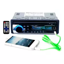 Radio Para Carro 1 Din Mp3 Usb Bluetooth Sd Fm Aux 60wx4 