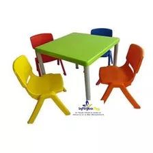 Mesa Infantil Para Niños, Jardin, Colegios Transicion.