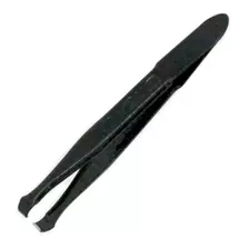 Pinza Para Depilar Xzn Hueca Negra Profesional 410