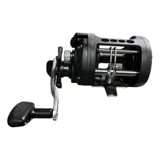 Reel Convencional Okuma Classic Clx Clx-200la Derecho Color Negro