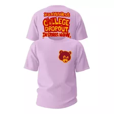 Camiseta Kanye West Ye The Dropout College Rap Album Street