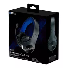 Audifonos Gamer Hori Headset Ps4 Pro Color Negro