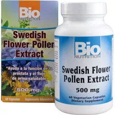 Bio Nutrición Inc. Sueco Polen De La Flor 60 Ct