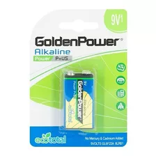 Pilha Alcalina 9v - Golden Power - Embalagem: 1 Peça