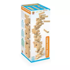 Jogo Torre Equilíbrio Em Madeira Similar Ao Jenga Junges 735