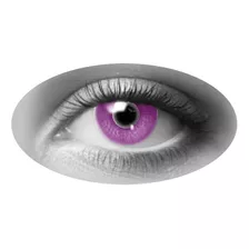 Pupilentes Morados Hallowen Disfraz Color Violeta
