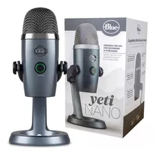 Microfono Blue Yeti Nano Omni Gray (988-000508)