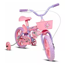 Bicicleta Infantil Amy Aro 12 Lilás E Rosa - Verden