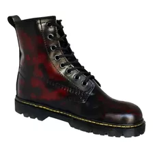 Moda Regal Bota Cuero Piel Aesthetic Trap Grunge Casual Jove