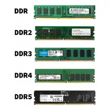  Memoria Ram Pc Ddr1 2 Y 3 Varios Modeles
